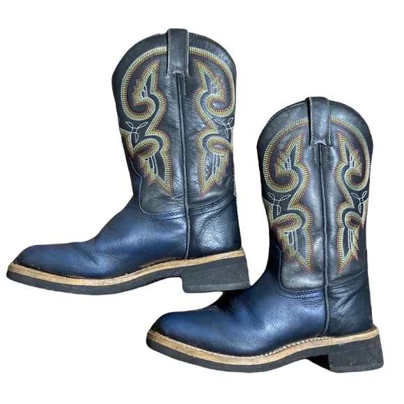 Masterson | Shoes | Masterson Boot Co Navy And Black Cowboy  display picture 2